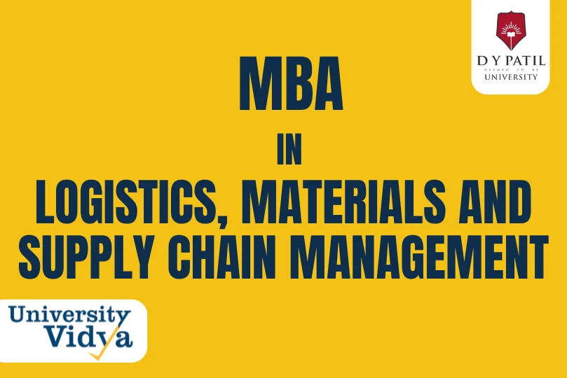 Online MBA in Logistics Materials And Supply Chain Management